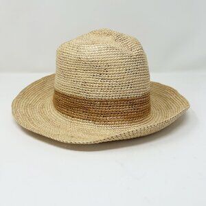 Pachacuti crochet fedora - Size 7 (21.25") - Rolls up for travel